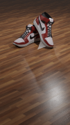Nike Air Jordan 3d model