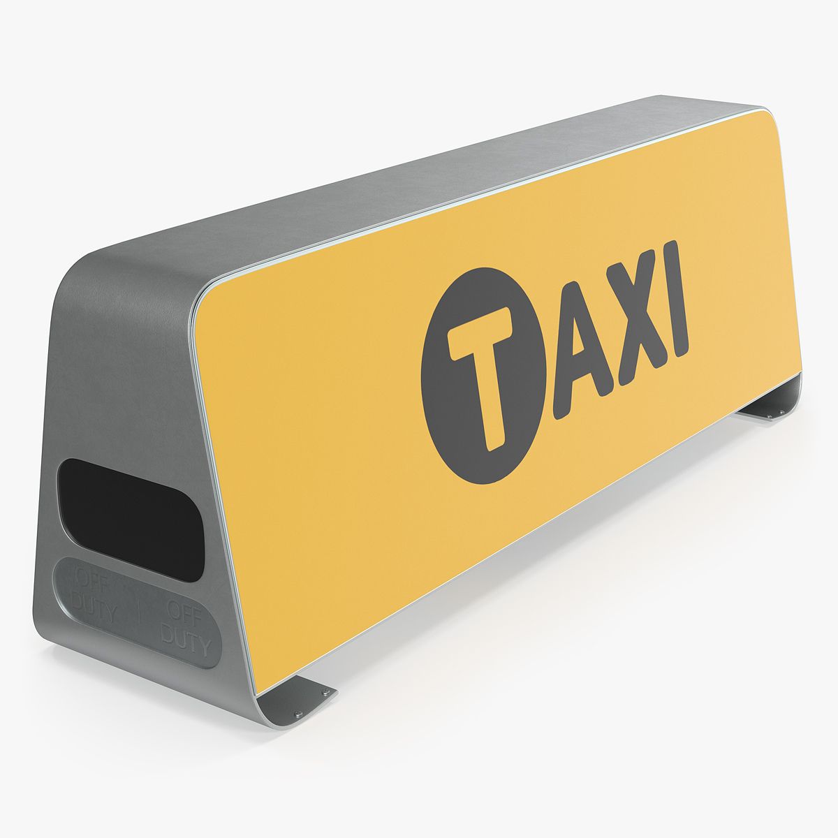 Taxi tecken 3d model