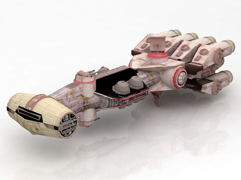 克尔维特星球大战 3d model